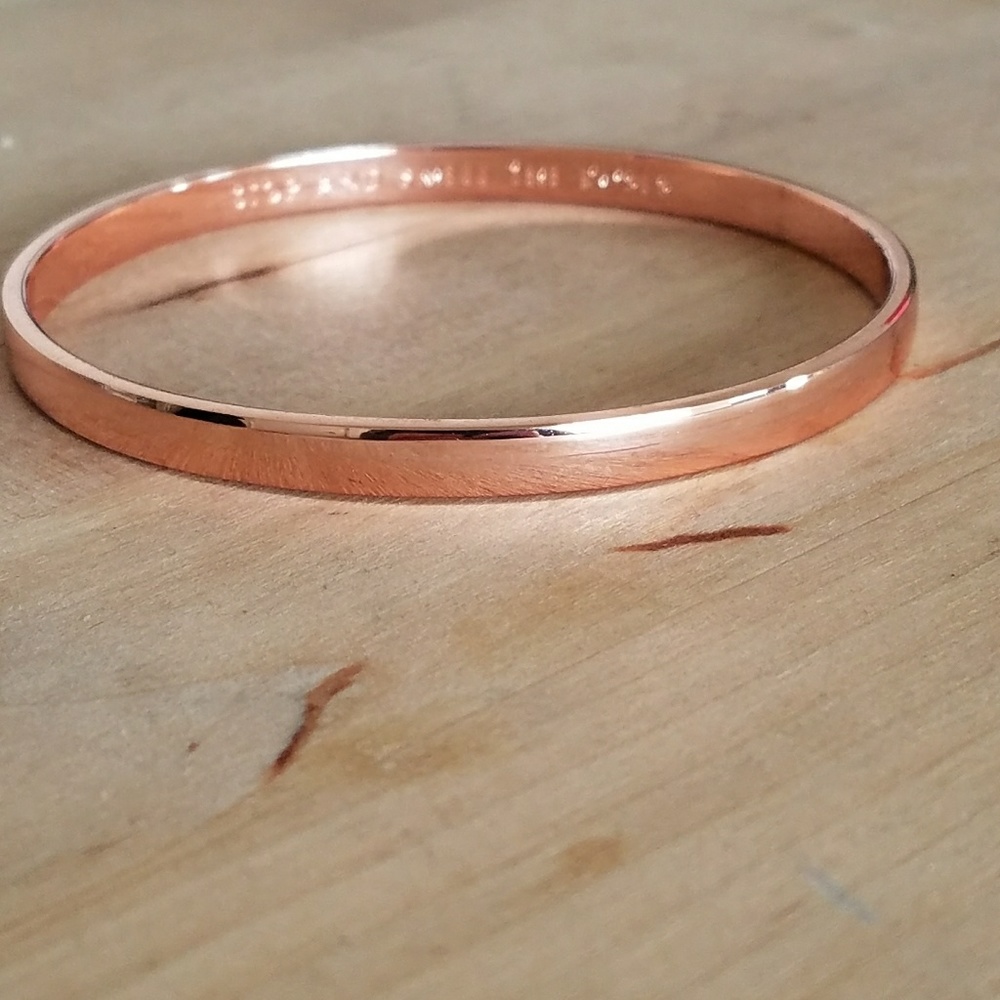 Kate spade rose gold bangle